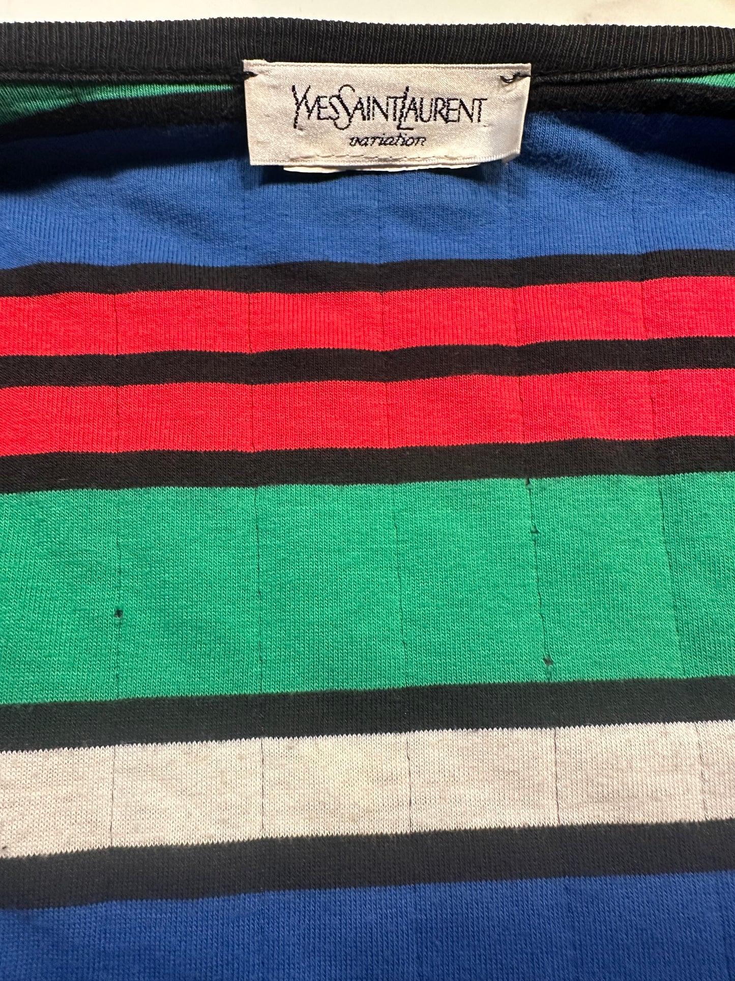 Veste matelassée noir Yves Saint Laurent authentique vintage