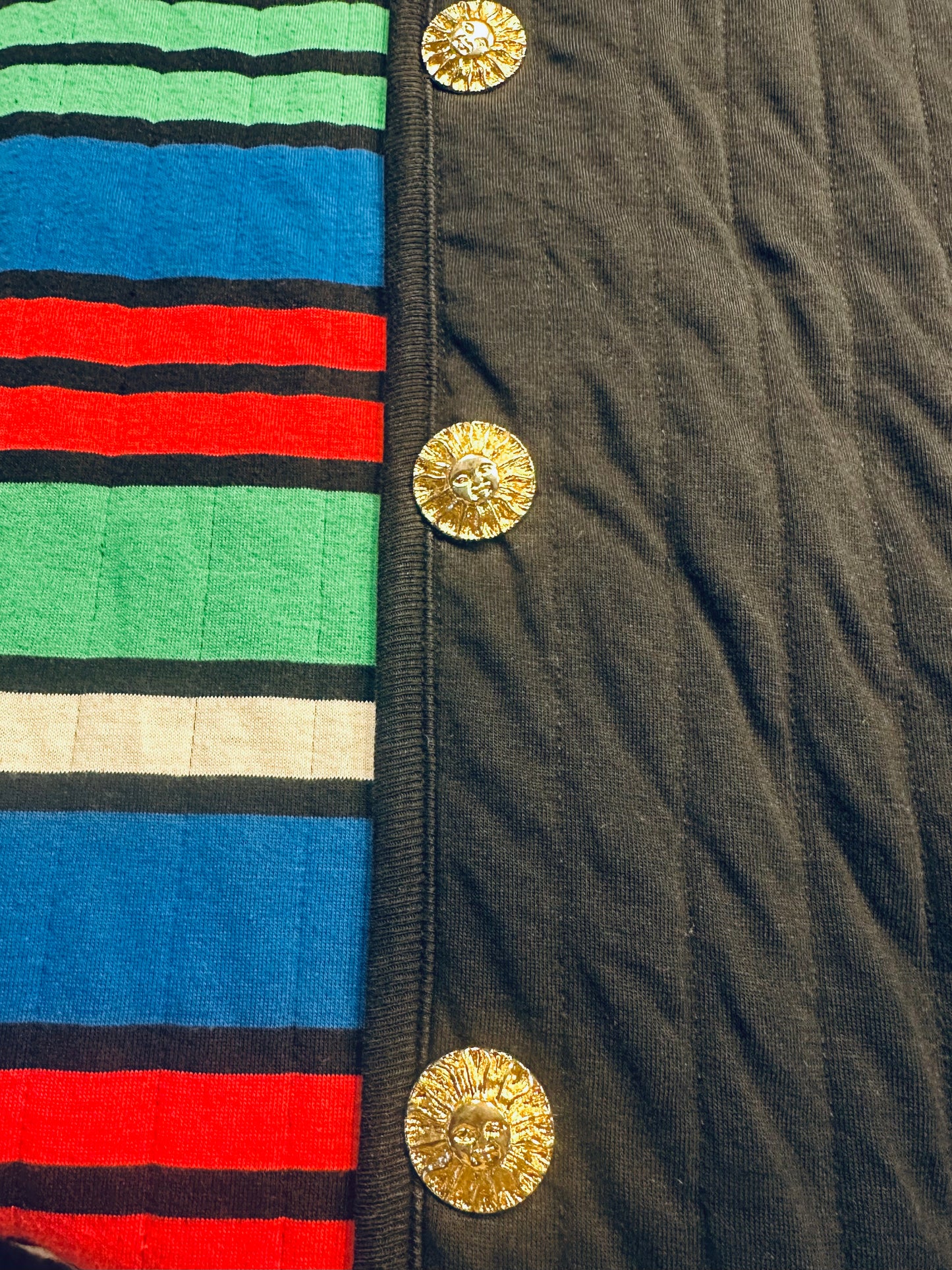 Veste matelassée noir Yves Saint Laurent authentique vintage