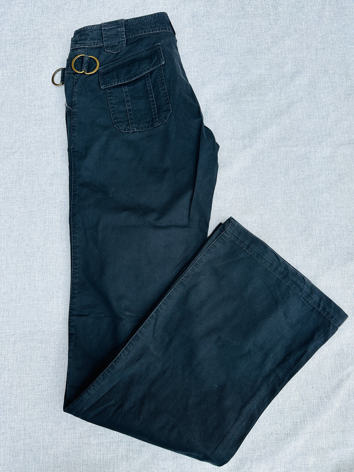 Pantalon cargo Zadig & Voltaire en coton noir vintage authentique