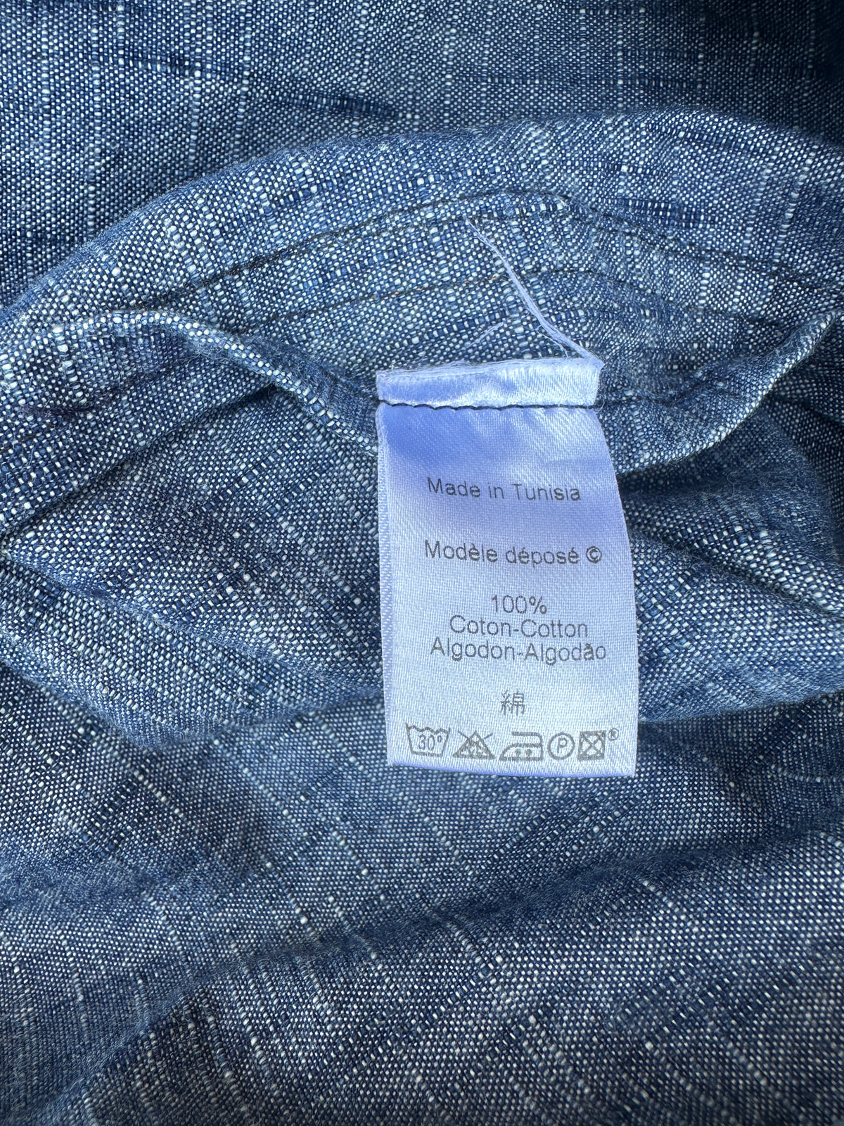 Authentic vintage blue denim skirt Kenzo