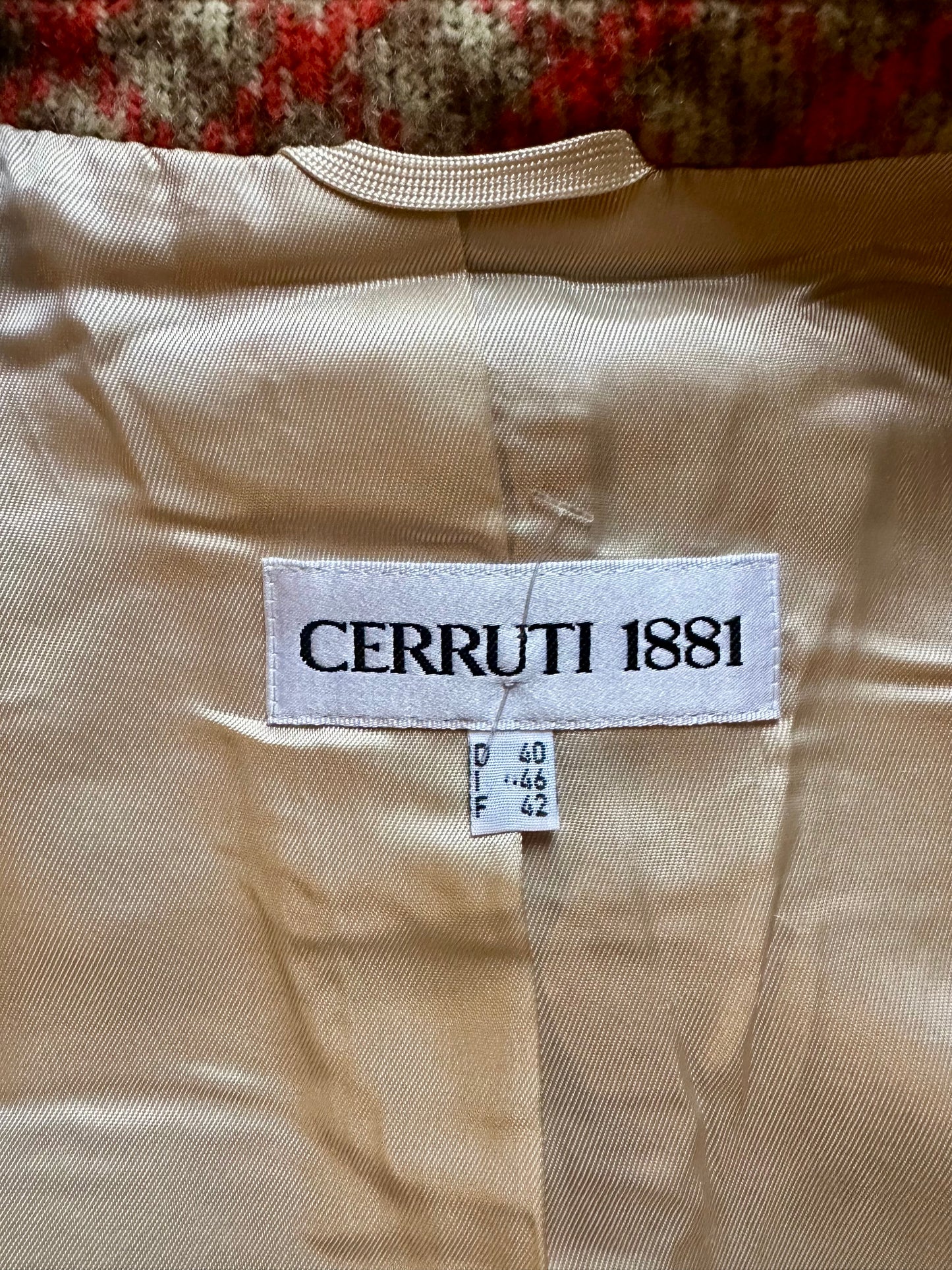 Blazer vintage Cerruti 1881 en laine et mohair circa années 1980