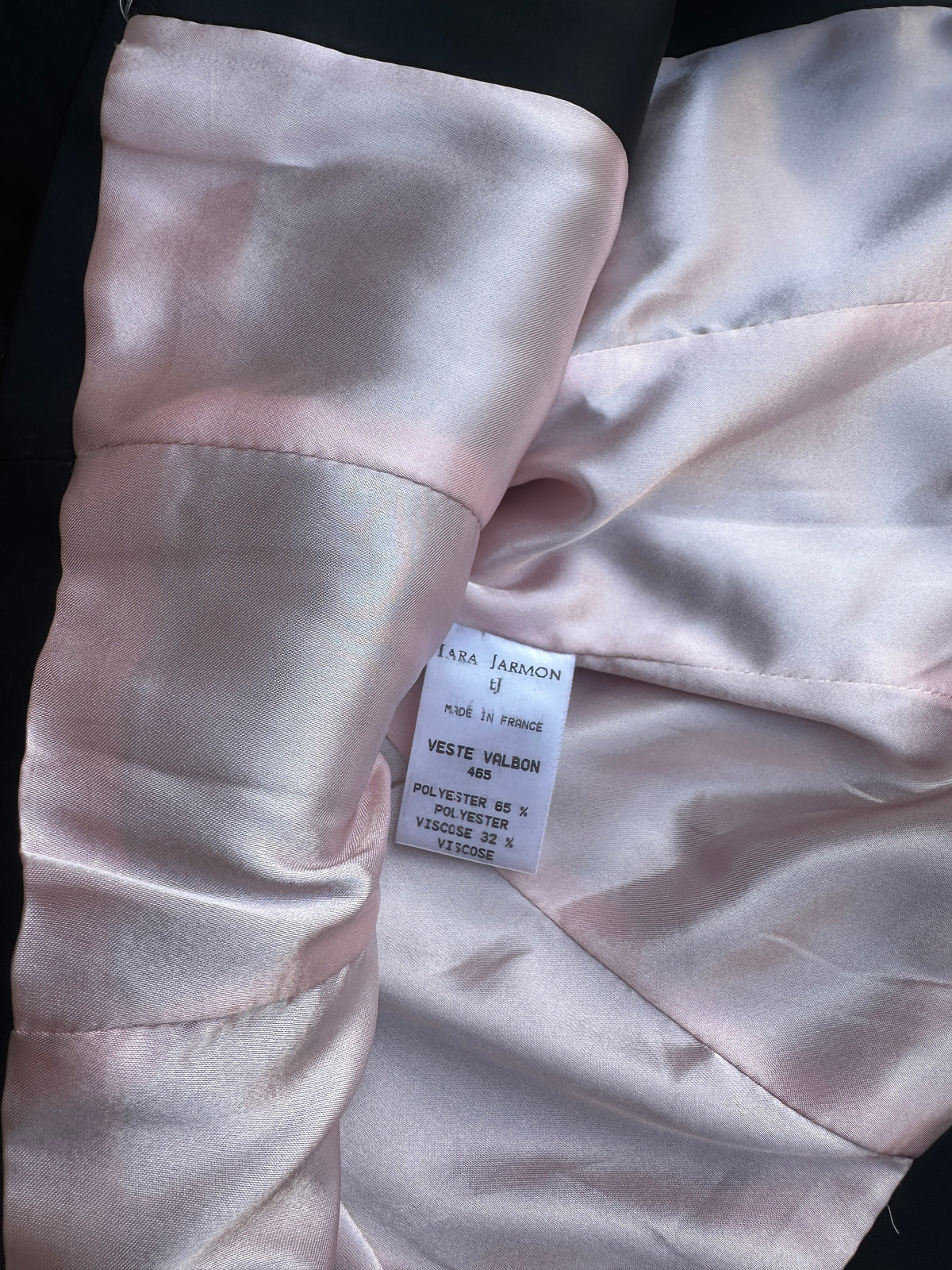 Black Viscose Blazer Tara Jarmon