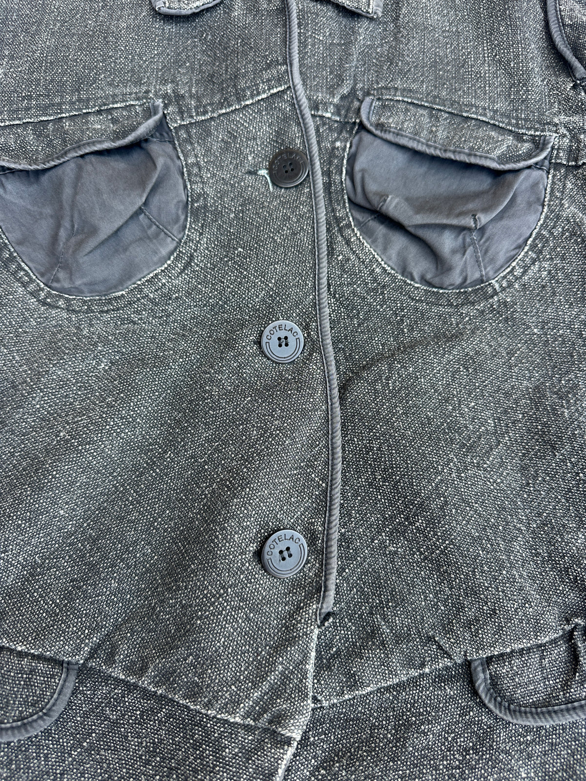 Cotélac Grey Denim Jacket