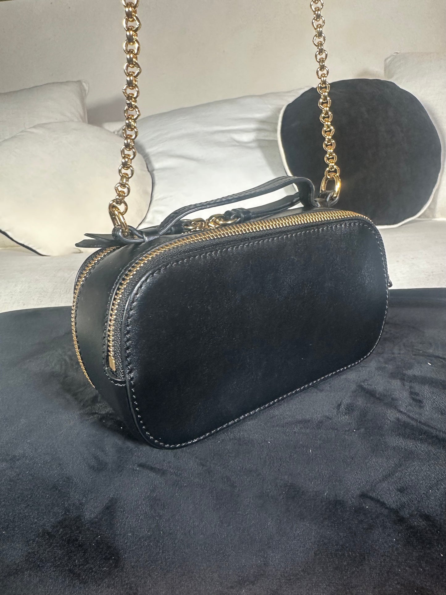 Sac Chloé C crossbody bag avec chaîne authentique