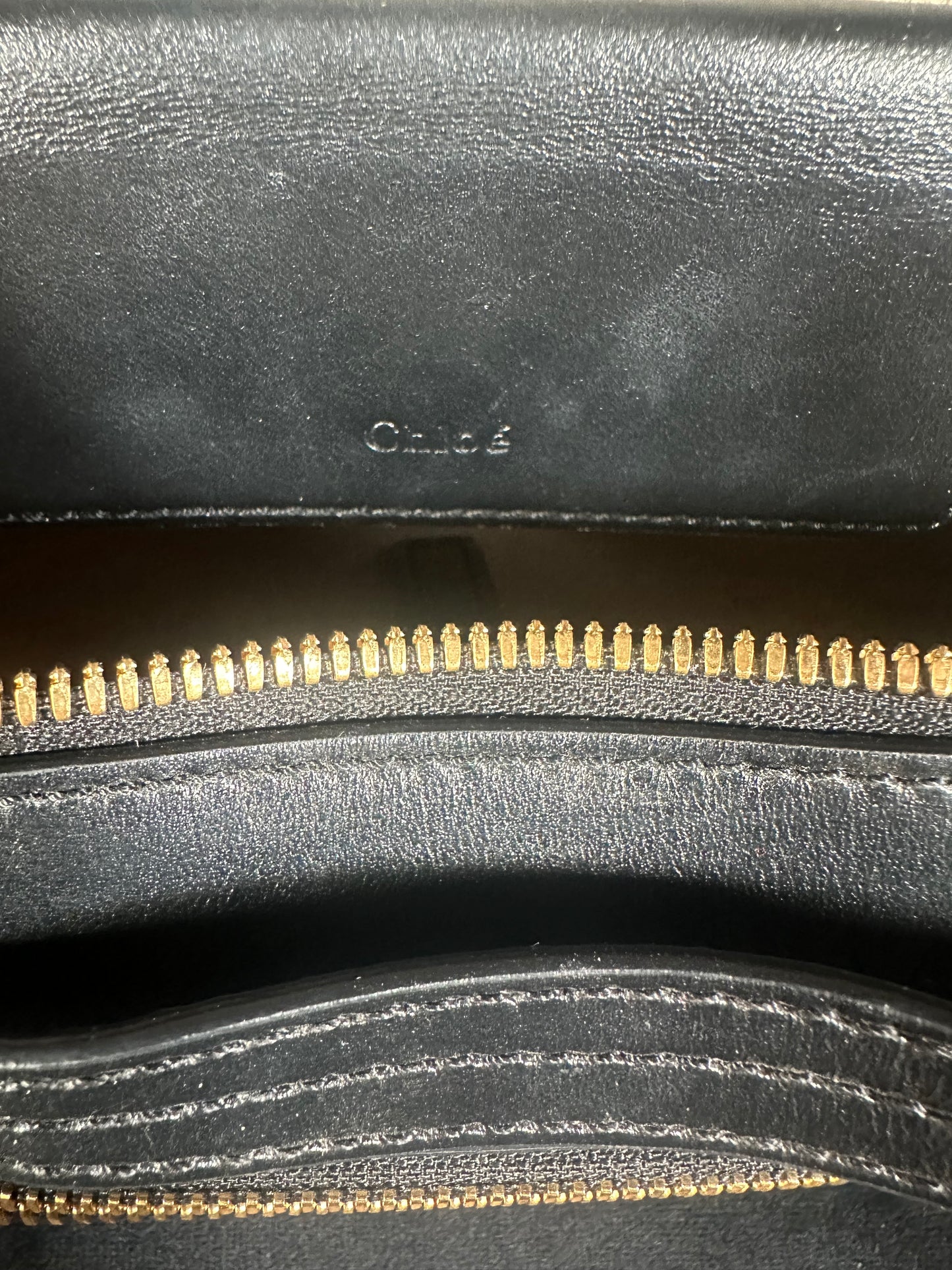 Sac Chloé C crossbody bag avec chaîne authentique
