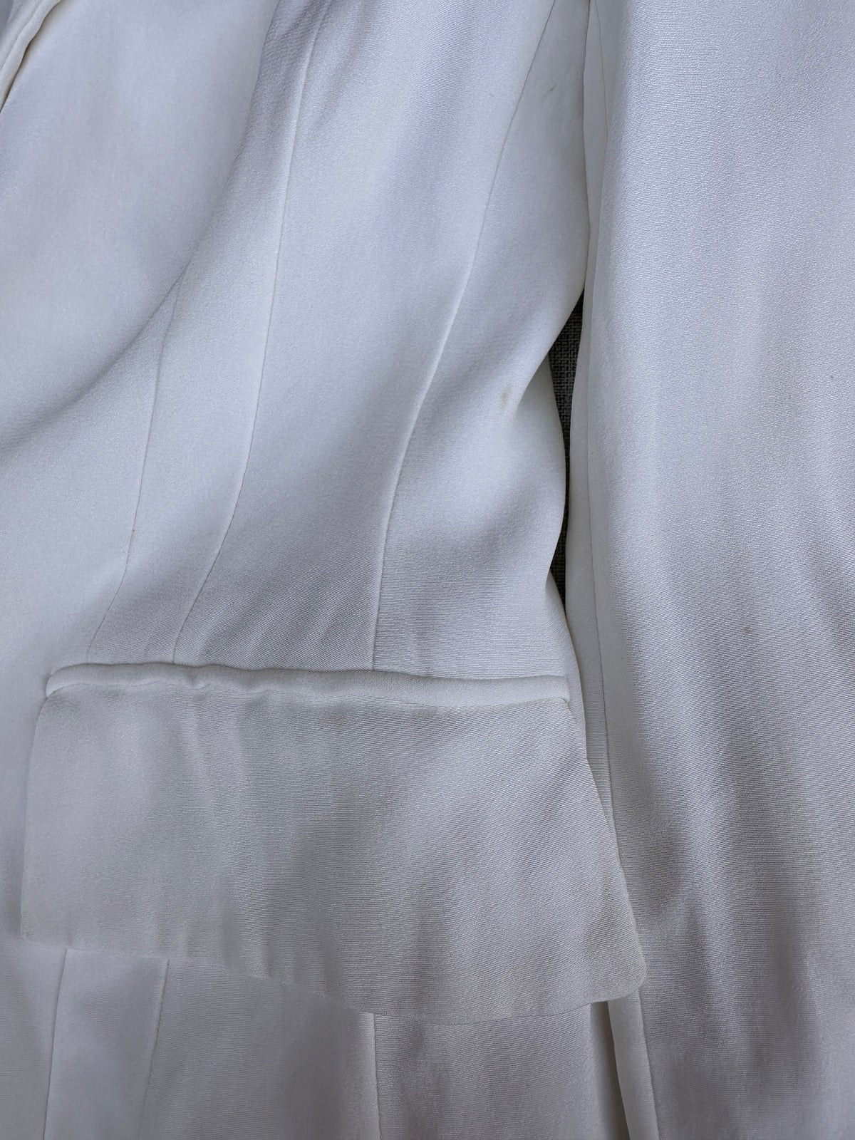 White viscose blazer Gianfranco Ferré vintage authentic