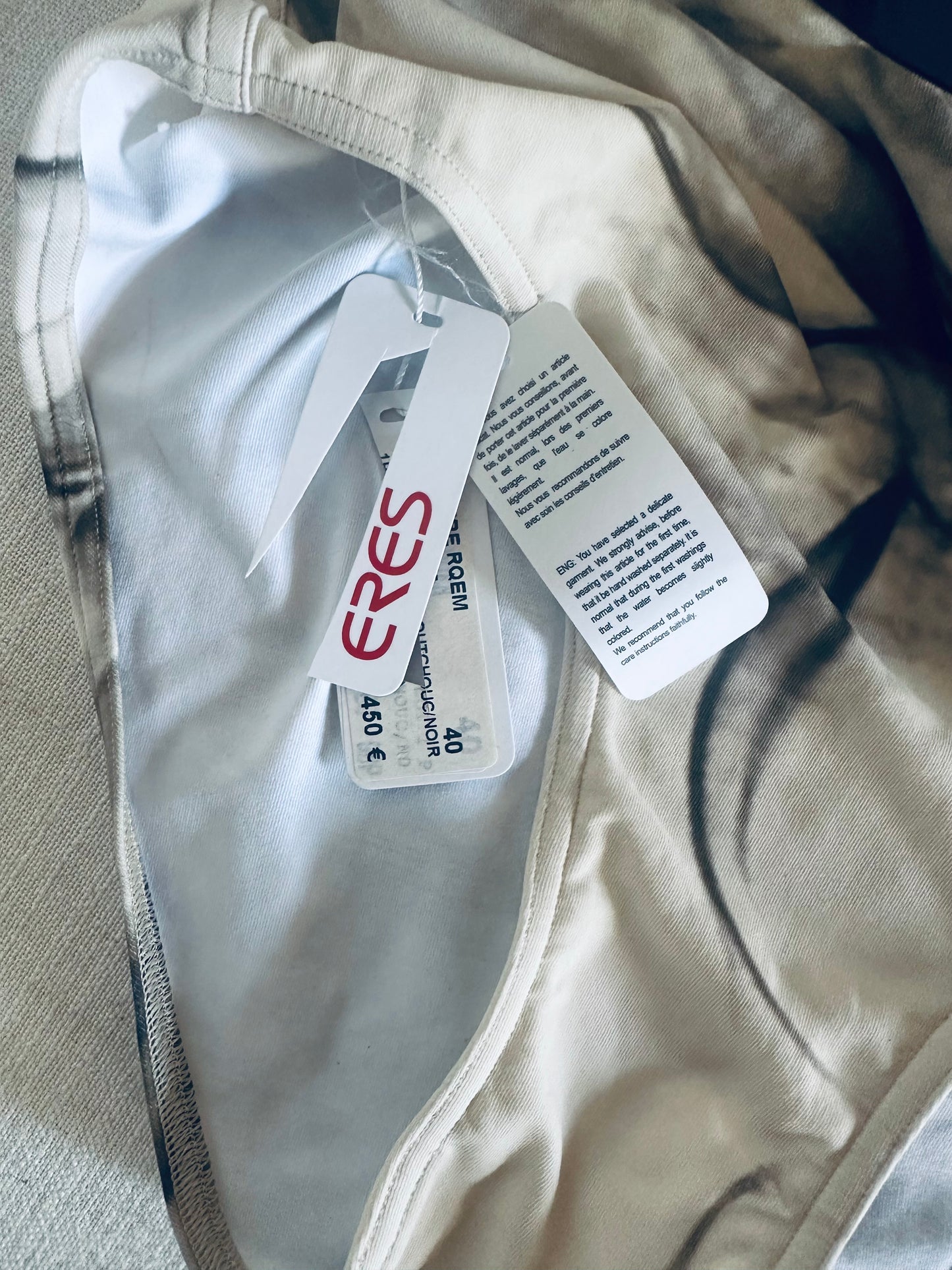 Eres – Maillot de bain une pièce imprimé artistique – Neuf avec étiquette