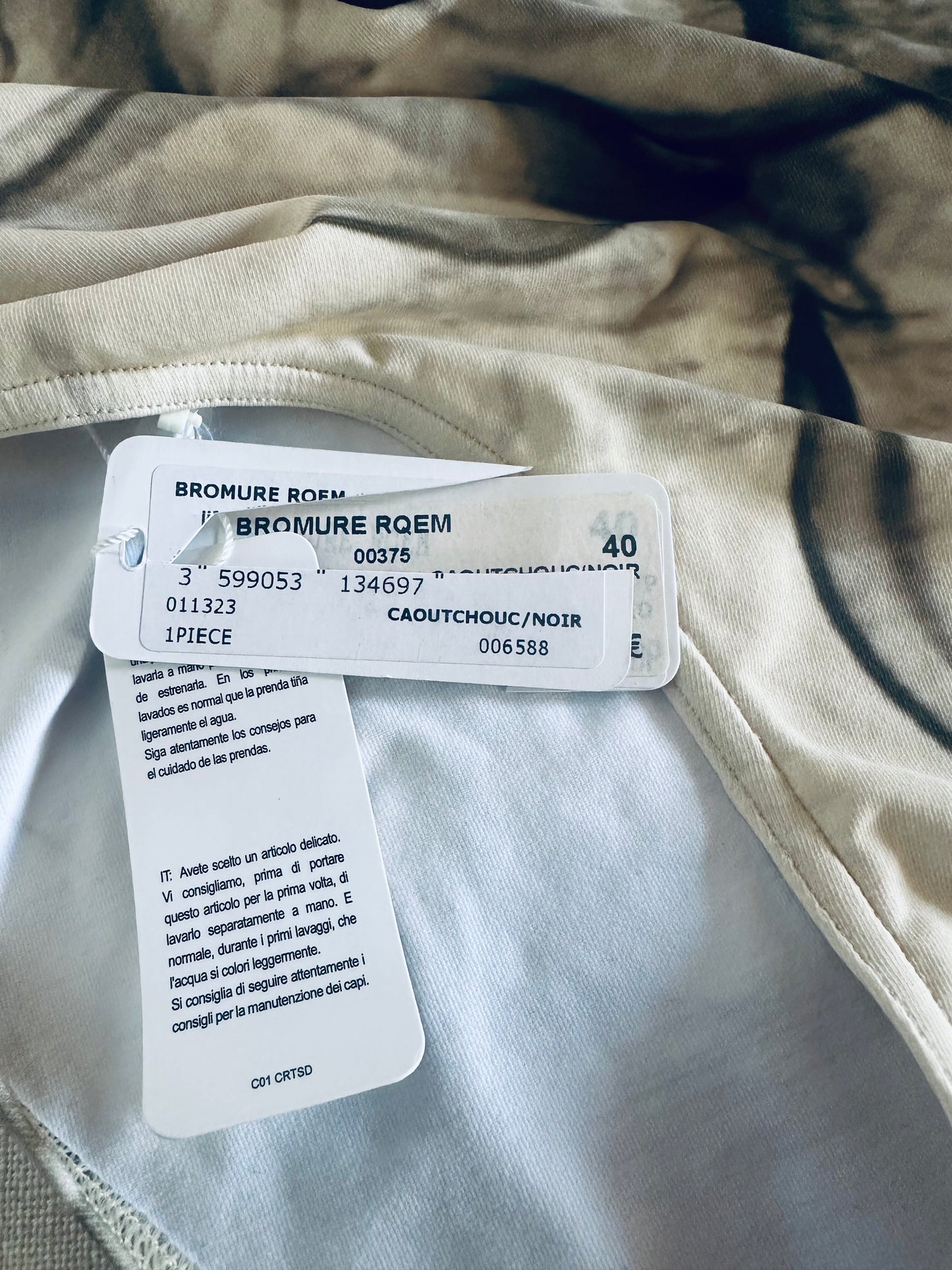 Eres – Maillot de bain une pièce imprimé artistique – Neuf avec étiquette