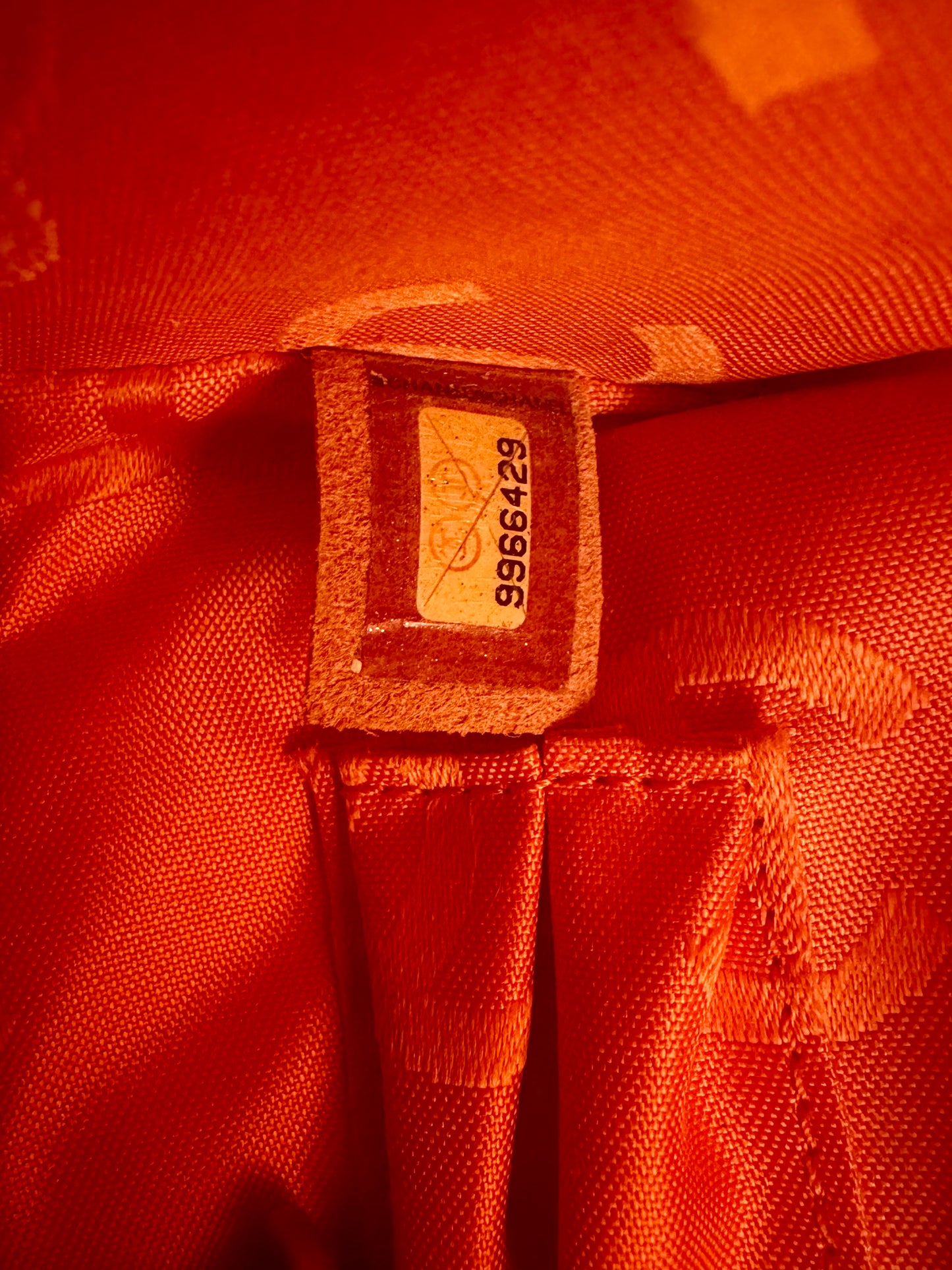Sac à main Chanel Cambon authentique en cuir matelassé blanc cassé