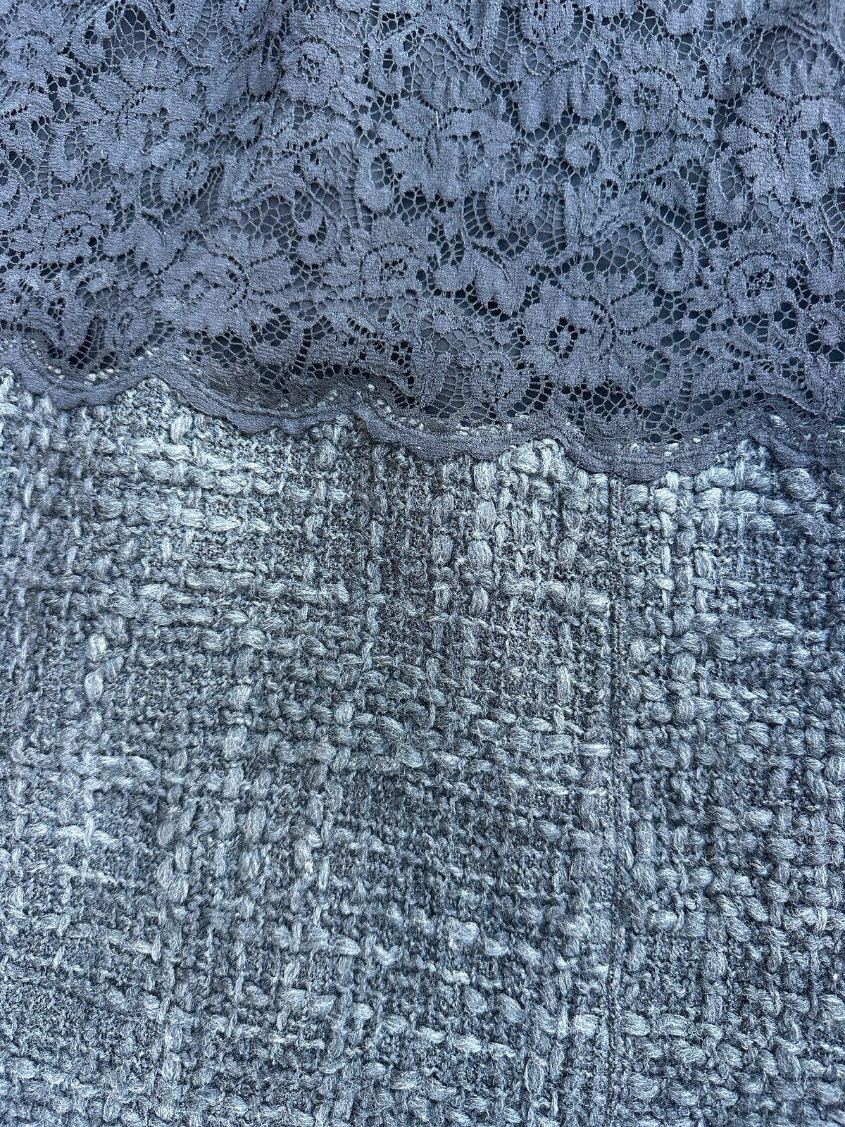 Authentic vintage black lace Dolce & Gabbana dress