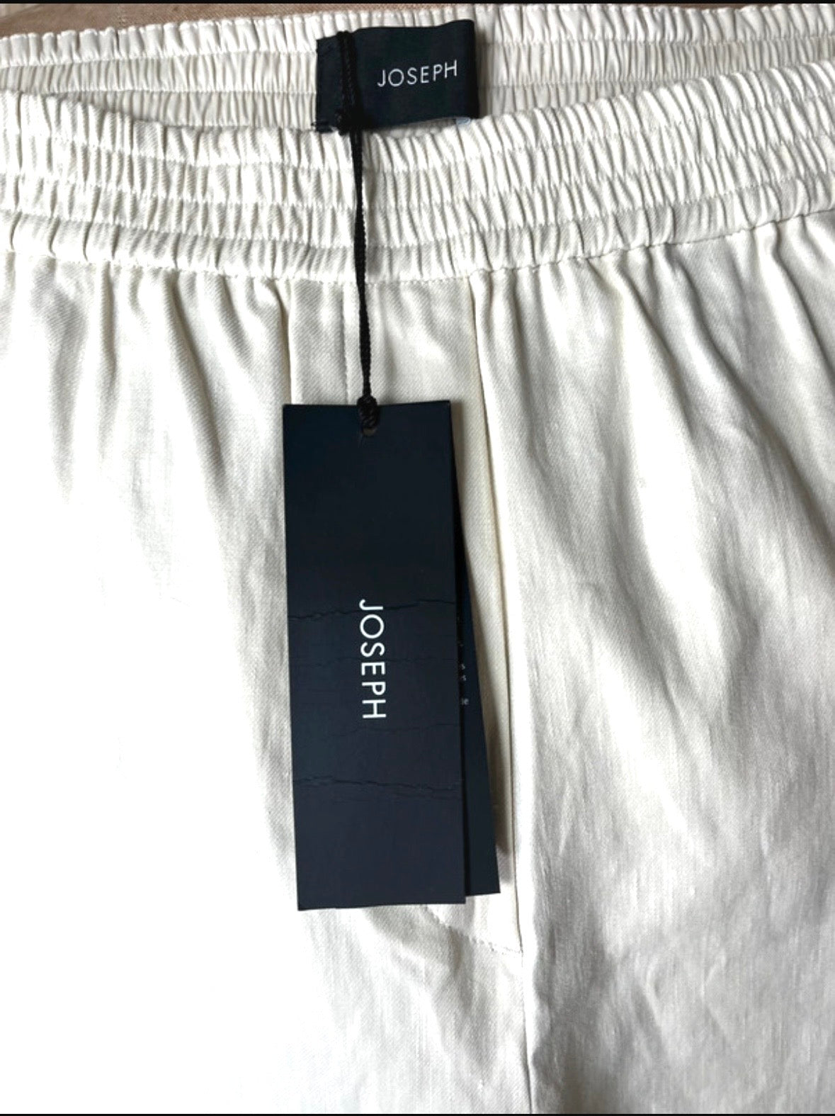 Pantalon - culotte en lin et coton nude Joseph neuf