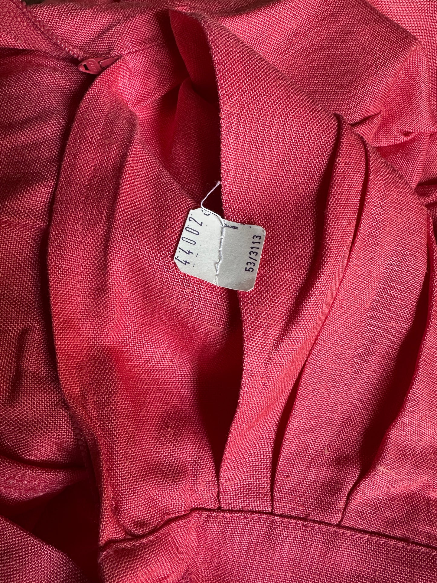 Pantalon large Gianfranco Ferré en viscose et soie corail