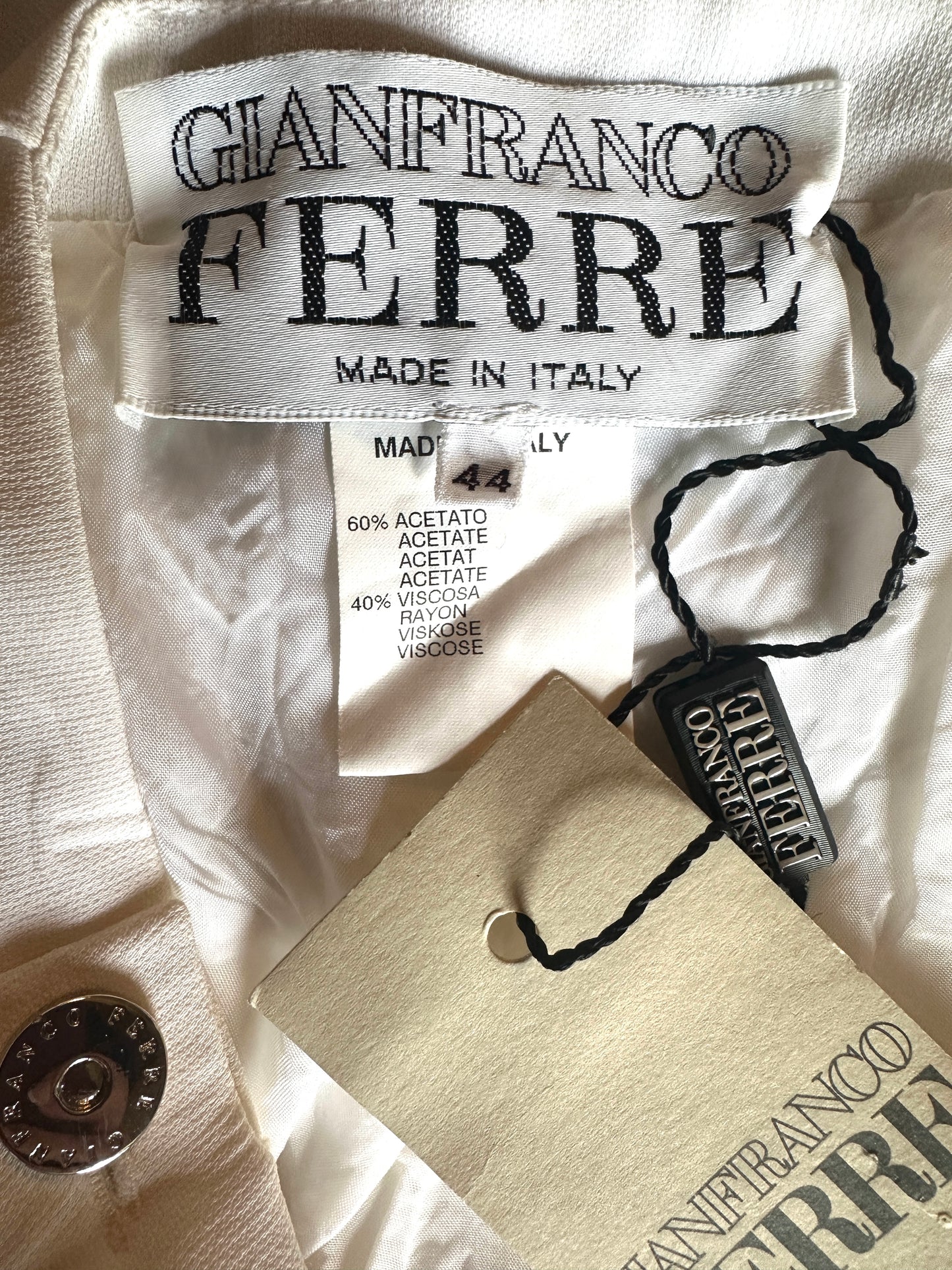 Pantalon neuve Gianfranco Ferré authentique