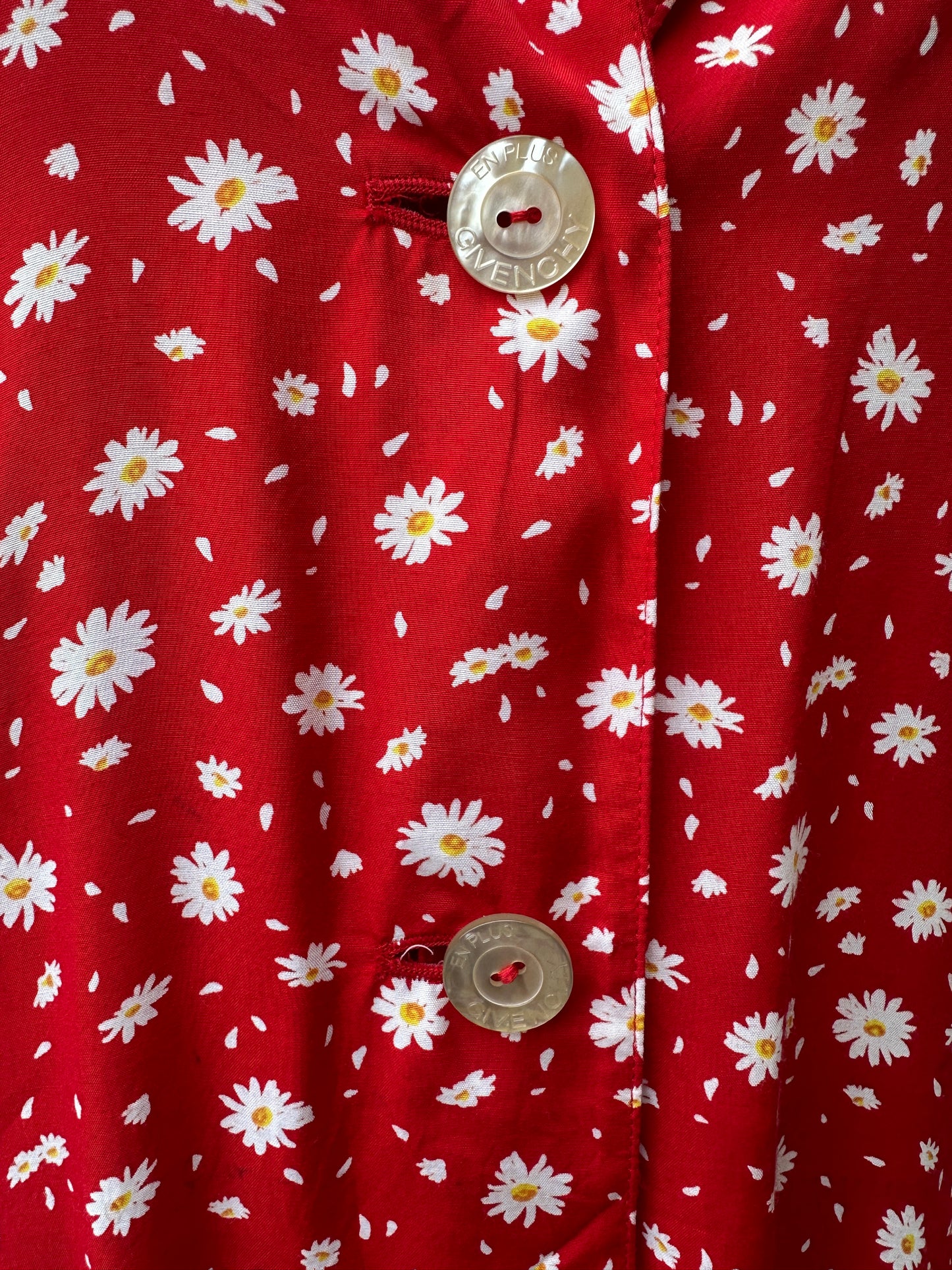 Robe d'été en coton fleuri Givenchy En Plus vintage