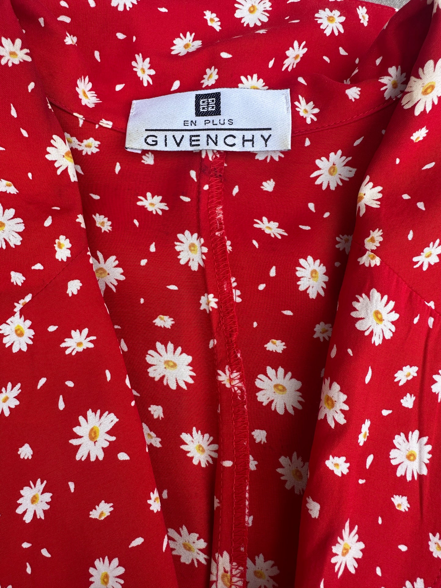 Robe d'été en coton fleuri Givenchy En Plus vintage
