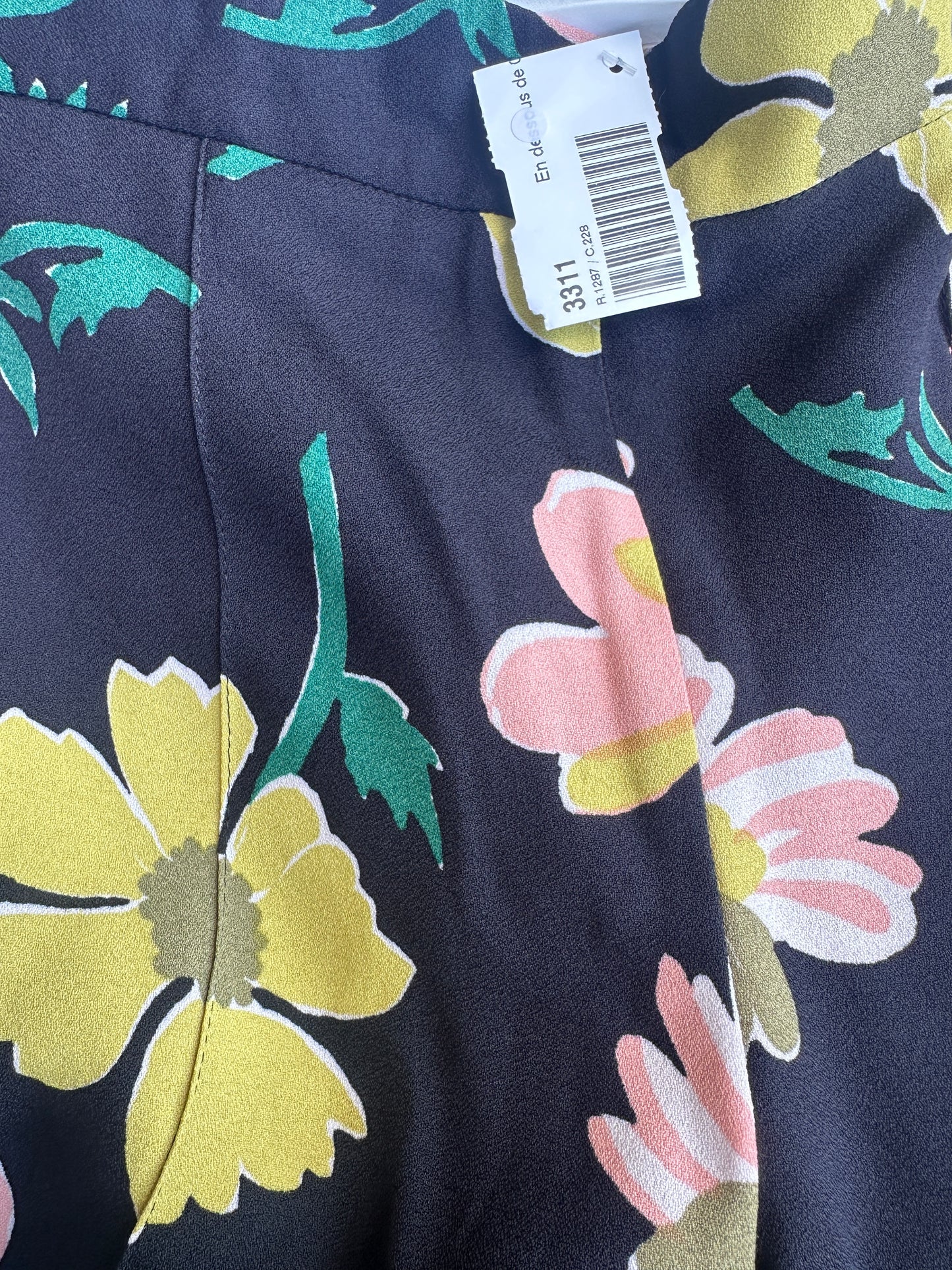 Pantalon en coton fleuri Marni neuve