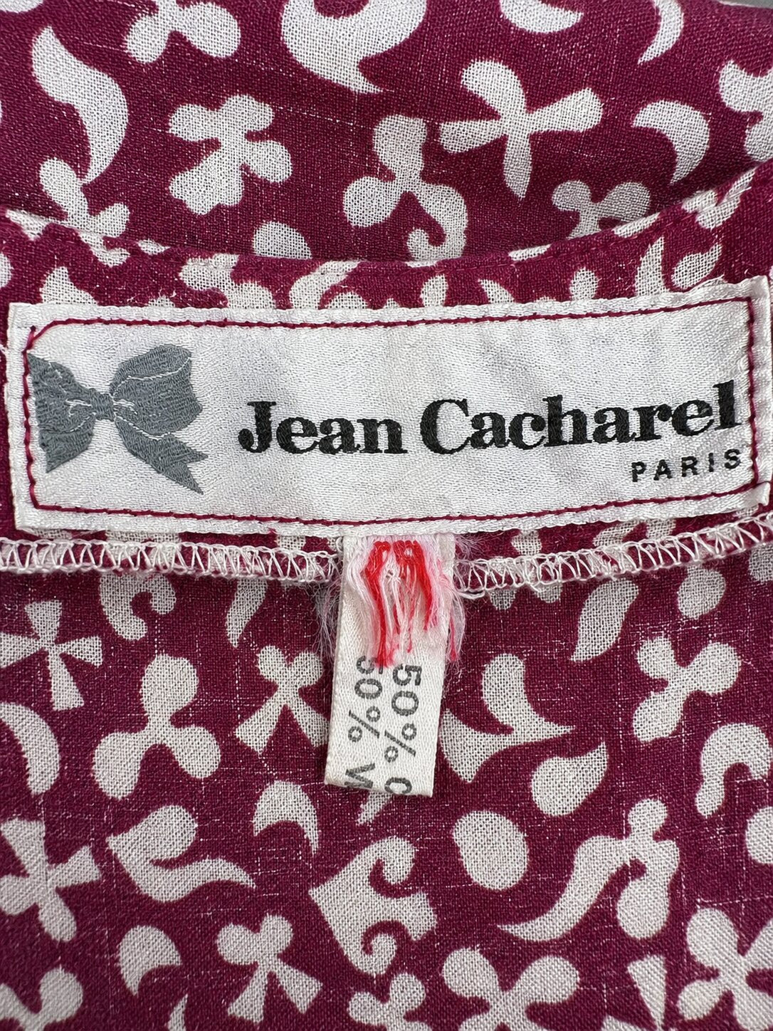 Mini dress Jean Cacharel Paris in vintage cotton