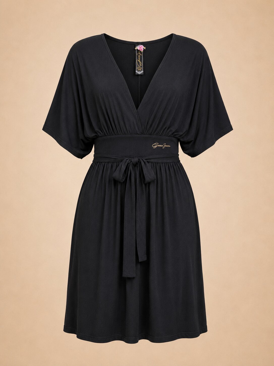 Authentic black wrap dress Guess Jeans