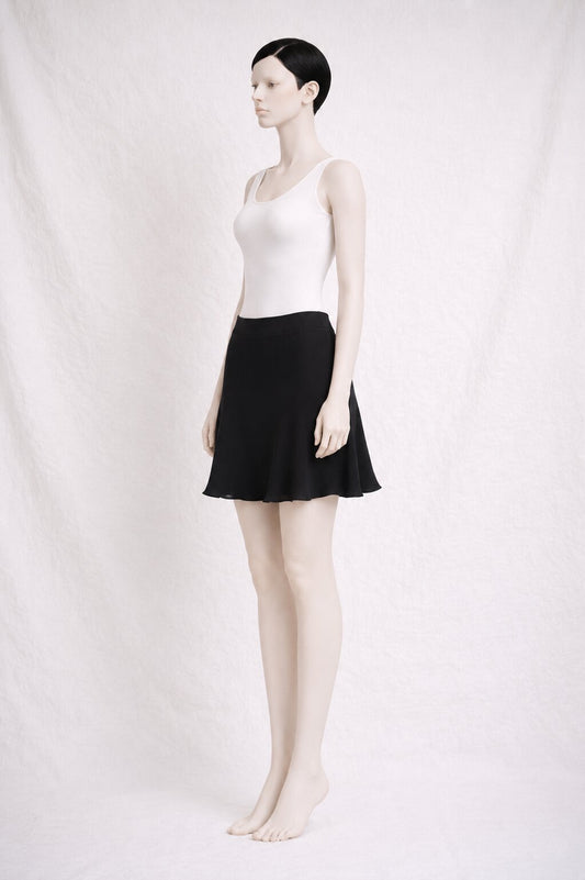 Black Silk Skirt Regina Rubens