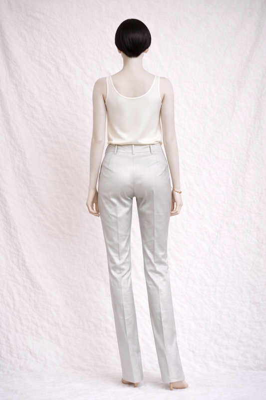 Gucci authentic stretch cotton trousers