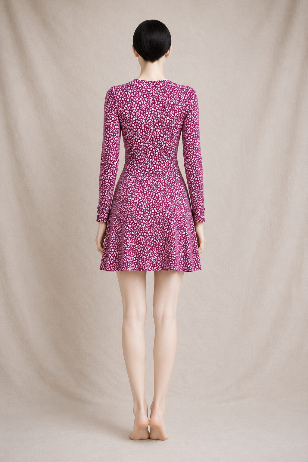 Mini dress Jean Cacharel Paris in vintage cotton