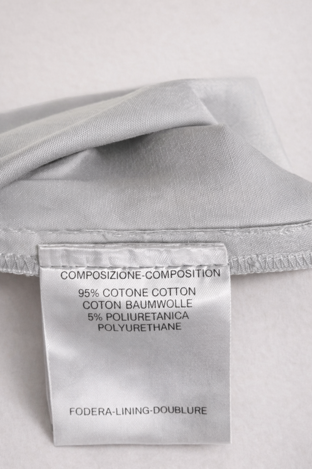 Gucci pantalon en coton stretch authentique