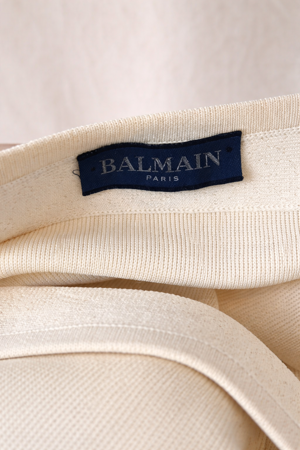 Jupe longue cream Balmain Paris