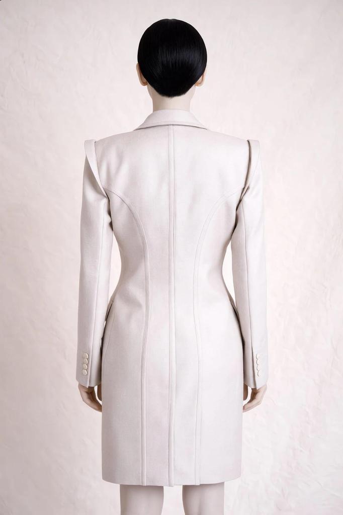 Manteau tailleur authentique Ann Demeulemeester en laine