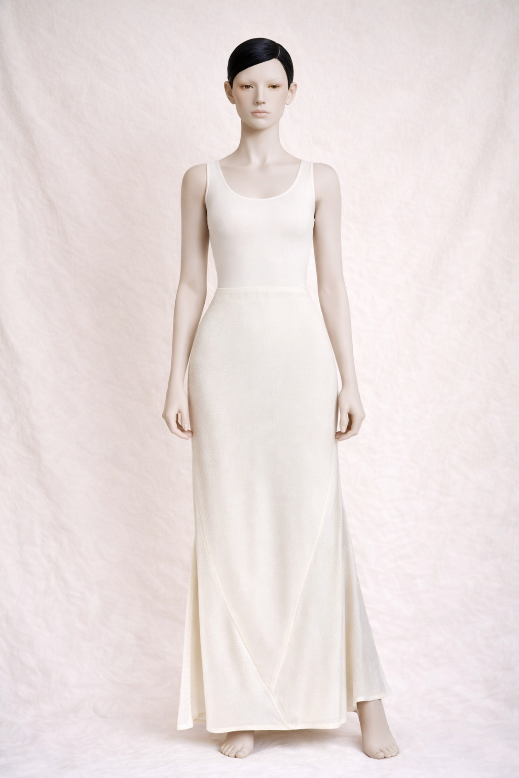 Jupe longue cream Balmain Paris