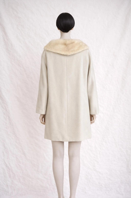 Vintage Forstmann Camel Wool Coat