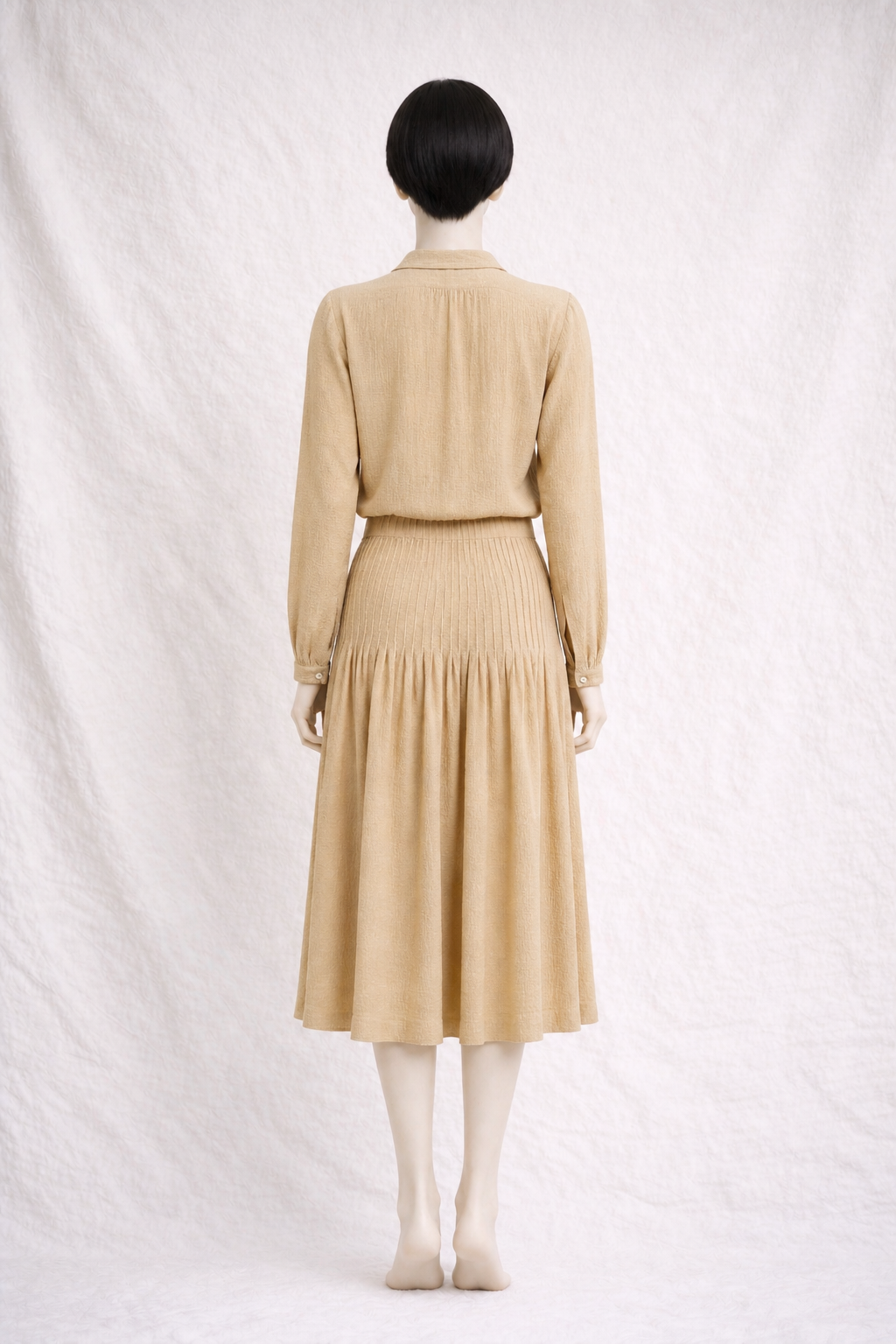 Robe longue bohème Cacharel Paris vintage des années 70