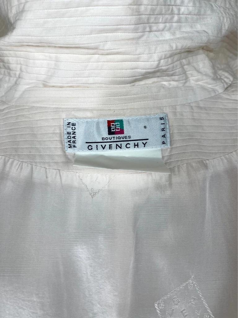 Gilet sans manches Givenchy matelassé rose vintage
