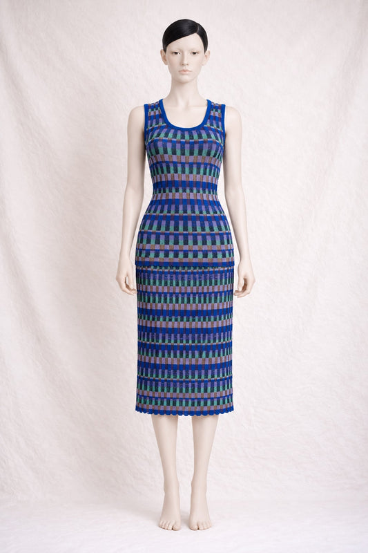 Ensemble jupe Pierre Cardin en viscose élasitique multicolore vintage authentique
