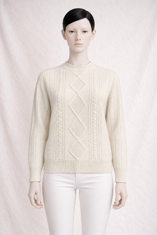Authentic Vintage Cream Wool Sweat Valentino