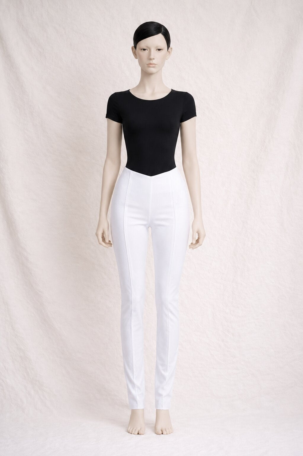 Gianfranco Ferré Vintage Authentic White Viscose Trousers