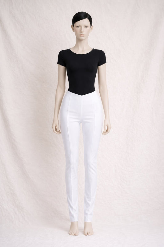 Gianfranco Ferré Vintage Authentic White Viscose Trousers