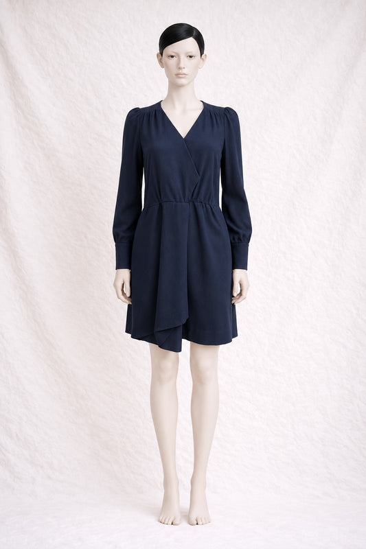Sonia Rykiel Vintage Authentic Black Wool Dress