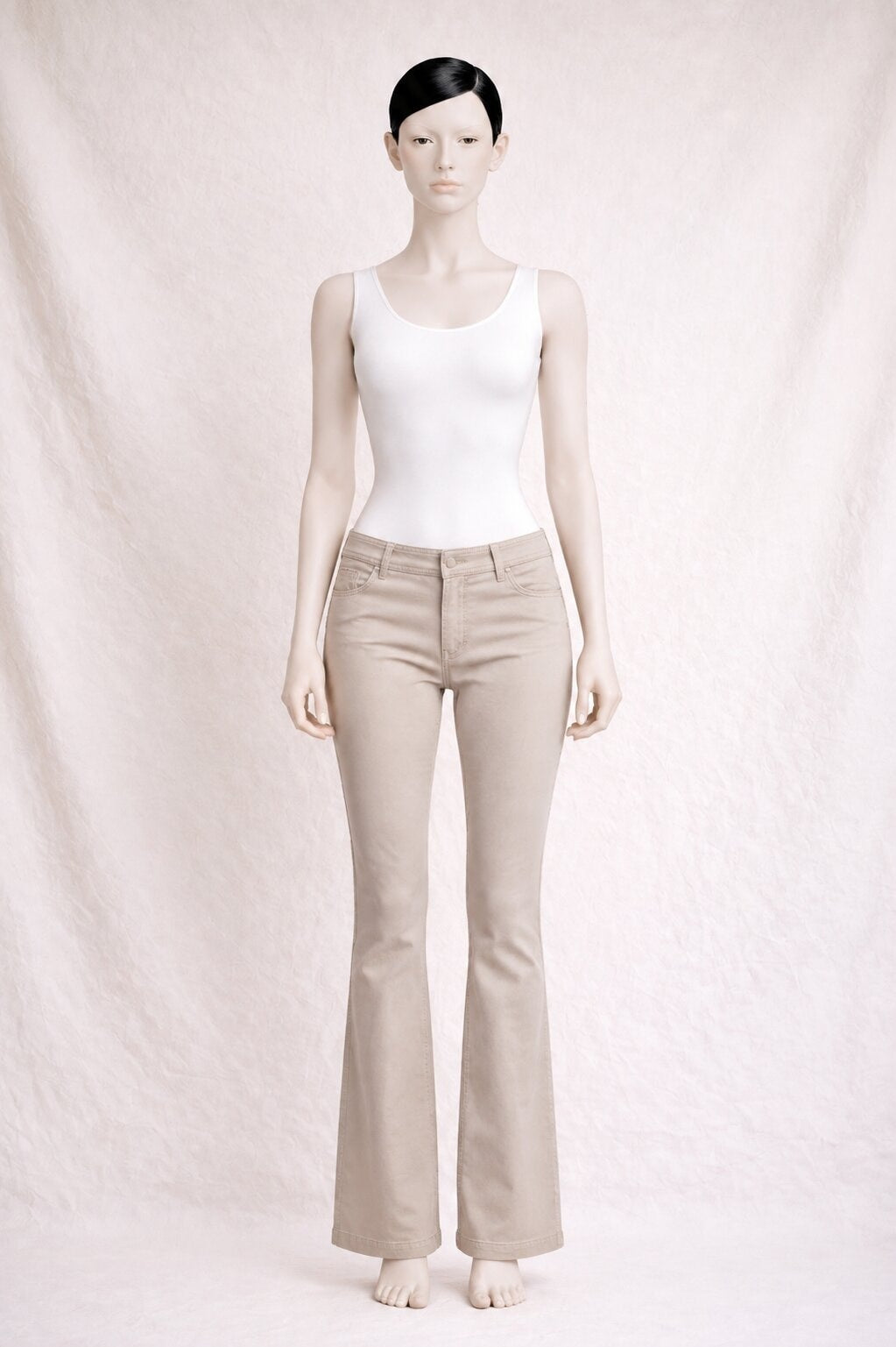 Pantalon Cargo en Coton Beige Vintage Authentique Zadig & Voltaire