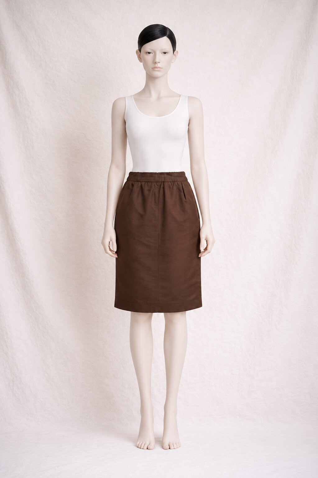 Yves Saint Laurent Brown Vintage Authentic Skirt
