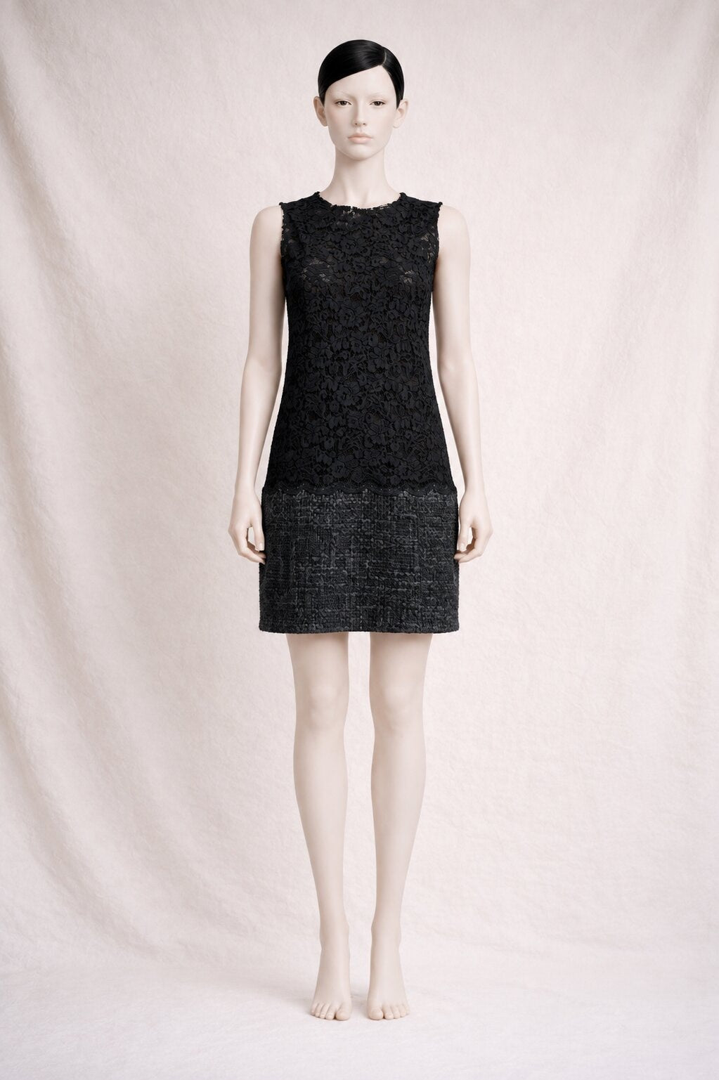 Authentic vintage black lace Dolce & Gabbana dress