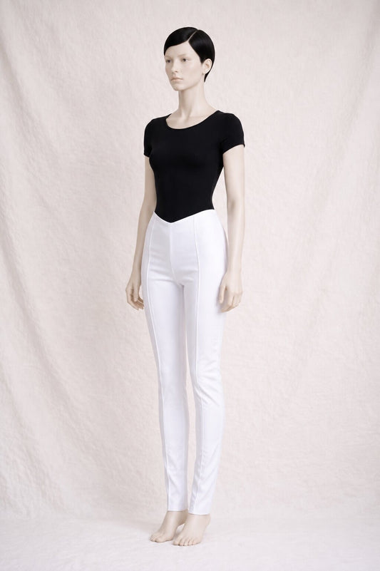 Gianfranco Ferré Vintage Authentic White Viscose Trousers
