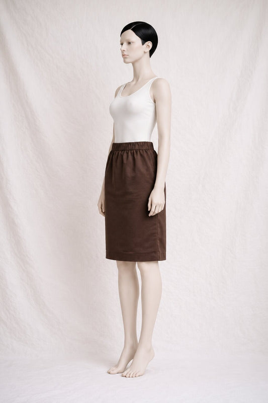 Yves Saint Laurent Brown Vintage Authentic Skirt