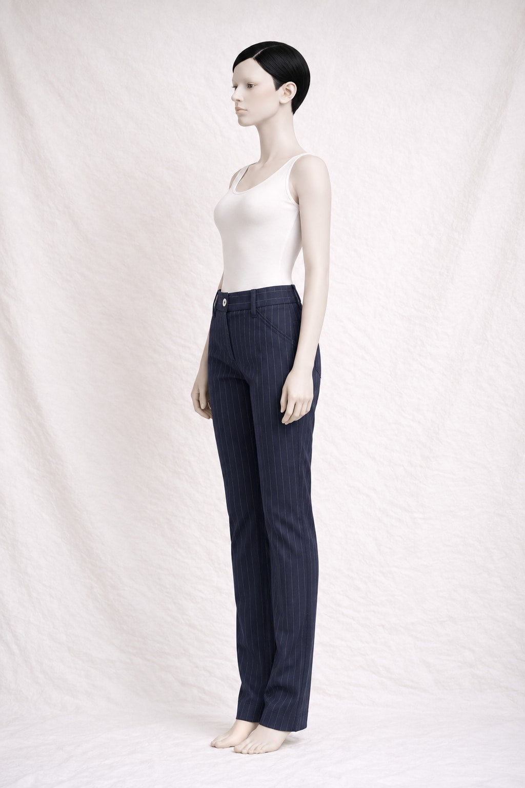 Pantalon Dolce & Gabbana en coton marine vintage authentique