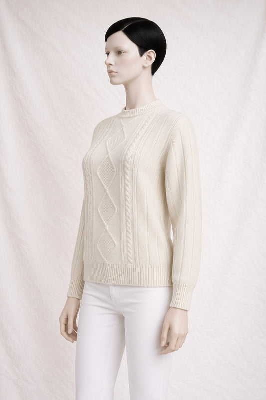 Authentic Vintage Cream Wool Sweat Valentino