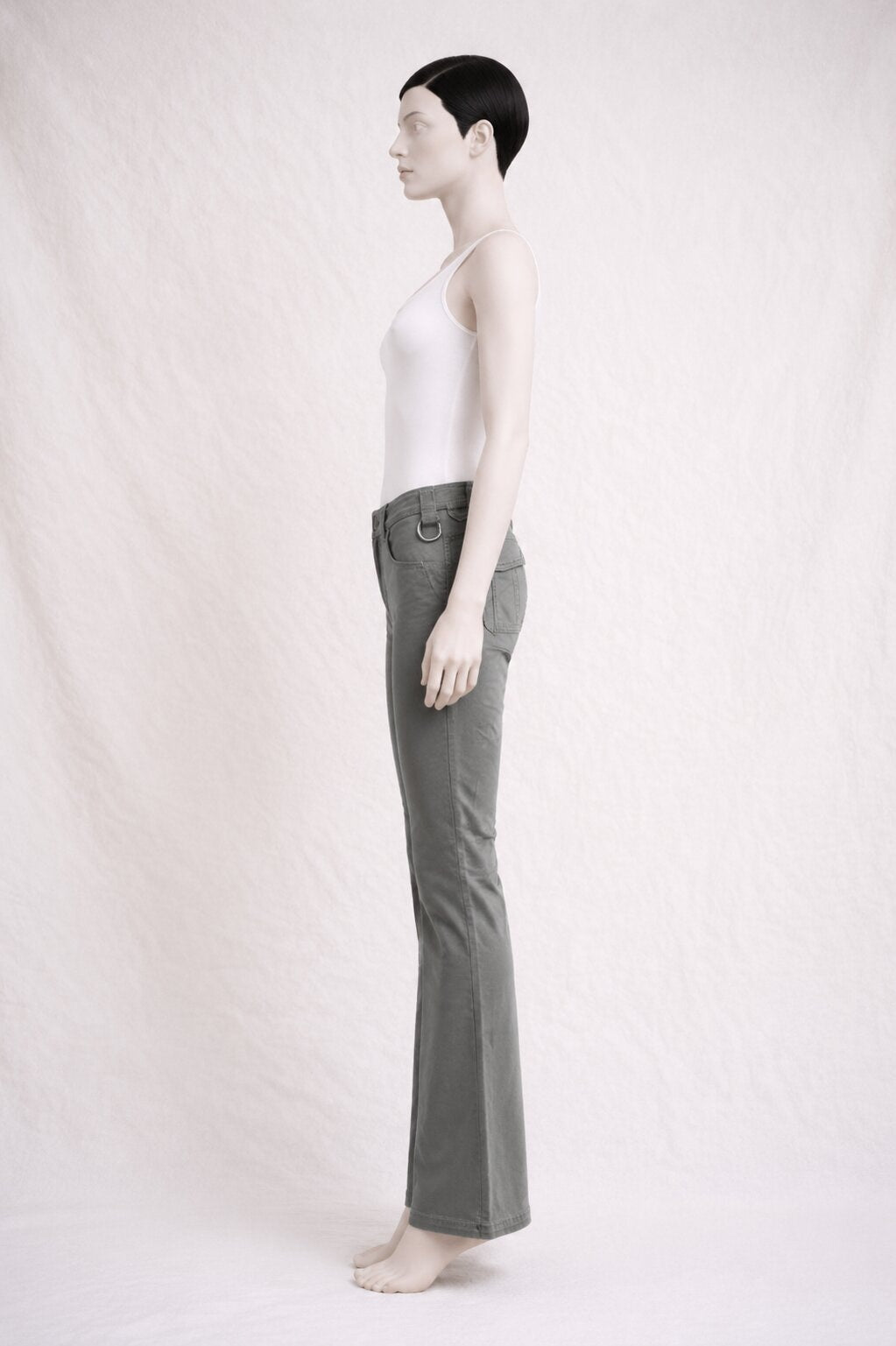 Authentic vintage olive cotton cargo trousers Zadig & Voltaire