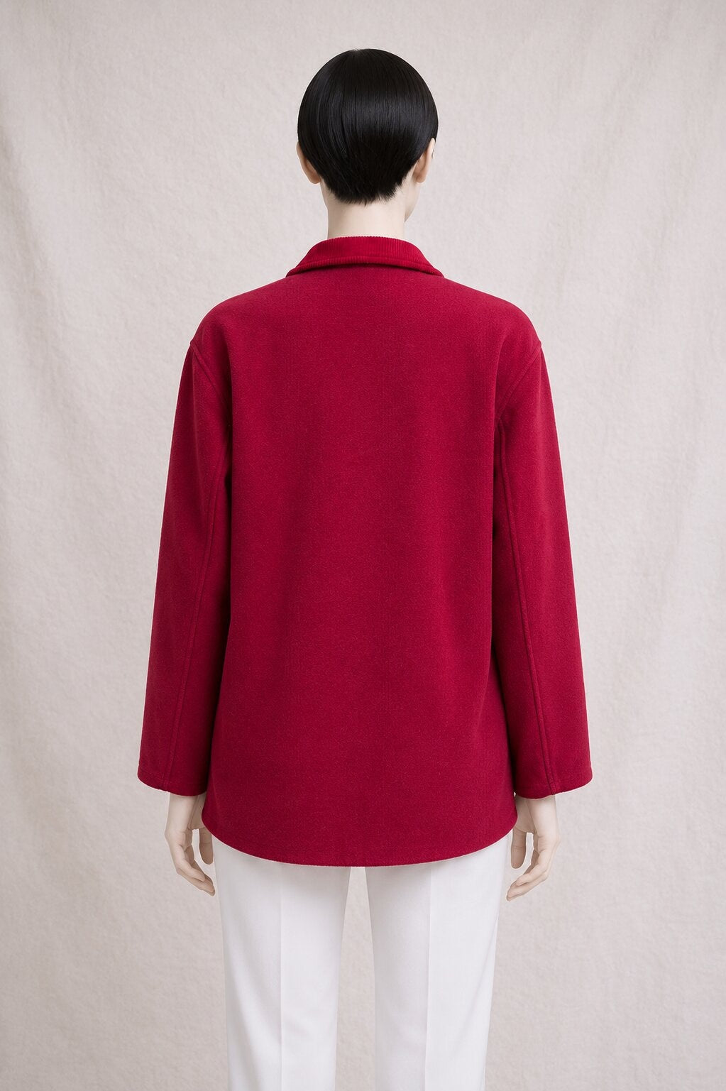 Blazer en laine rouge framboise Kenzo vintage authentique