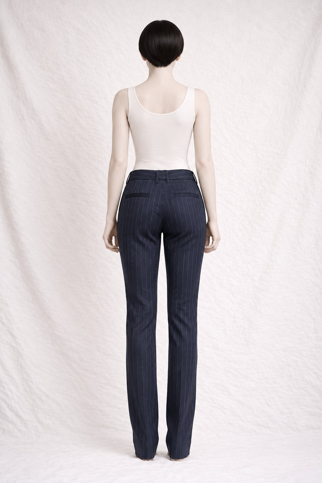 Pantalon Dolce & Gabbana en coton marine vintage authentique
