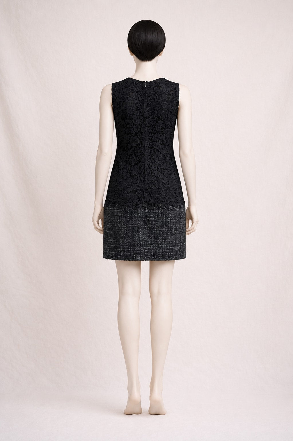 Authentic vintage black lace Dolce & Gabbana dress