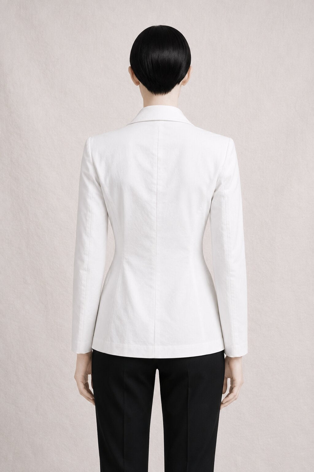 Blazer Celine en coton blanc vintage authentique