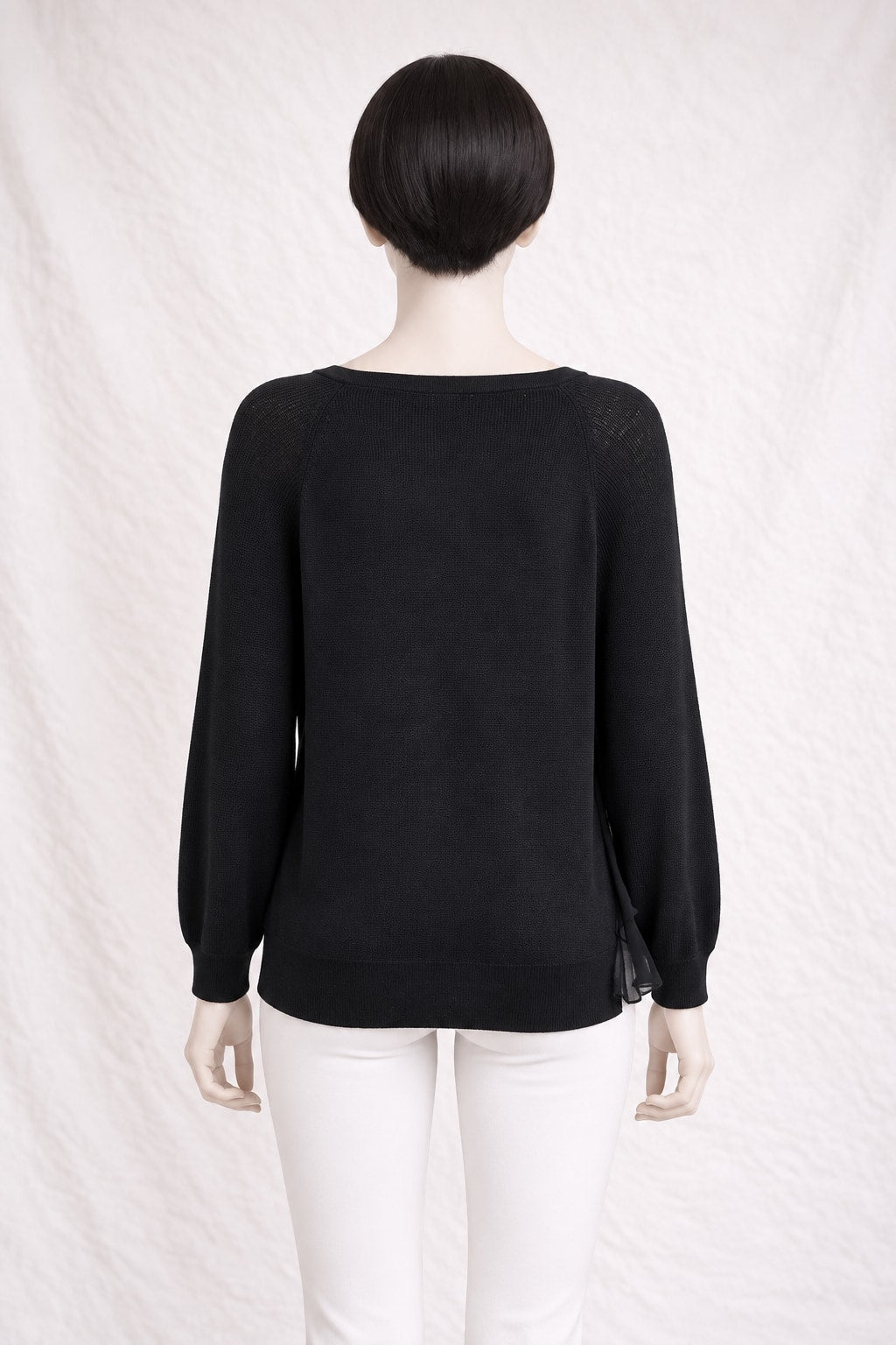Authentic Vintage Black Cotton Jumper Claudie Pierlot
